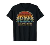 Compleanno 50 Anni Le Leggende Sono Nees nel febbraio 1972 Maglietta
