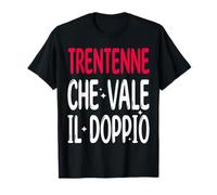 Compleanno 60-Anni Auguri Idea Regalo Sessantenne Divertente Maglietta