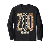 Compleanno Boy Bruh Zookeeper Animal Zoo Wildlife Safari Maglia a Manica