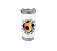 Compleanno Calcio Giocatore 30 anni Impressionante Dal 1996 Calcio Bicchiere termico in acciaio inox doppia parete