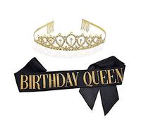 Compleanno Copricapo Compleanno Donna Tiara Fascia per Compleanno per Forniture, Bomboniere, Decorazioni per Feste di Buon Compleanno