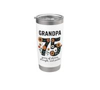 Compleanno del nonno 75 anni, per un nonno speciale Bicchiere termico in acciaio inox doppia parete
