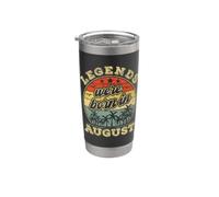 Compleanno di agosto, Uomini & Donne | Le leggende sono nate ad agosto Bicchiere termico in acciaio inox doppia parete