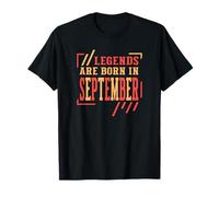 Compleanno di Settembre, Le Leggende Sono Nate nel Compleanno di Settembre Maglietta