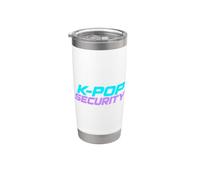 Compleanno divertente K-Pop Security K Pop Guard Bicchiere termico in acciaio inox doppia parete