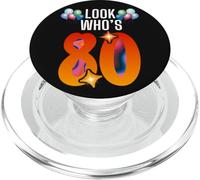 Compleanno Guarda chi ha 80 anni Ottanta anni 80° compleanno PopSockets PopGrip per MagSafe