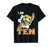 Compleanno I am Ten Turtle, Tema Oceano, 10 Anni Maglietta