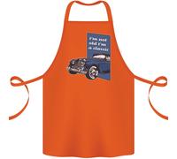 Compleanno Im Non Vecchio Un Classico Divertente Cotone Grembiule 100% Biologico