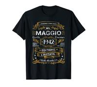 Compleanno Leggende Del Maggio 1942 Uomo Donna Maglietta