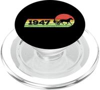 Compleanno nata nel 1947 equestre Cavallo Gara di trottare PopSockets PopGrip per MagSafe