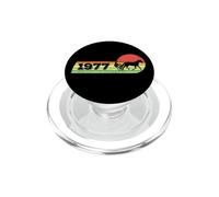 Compleanno nata nel 1977 equestre Cavallo Gara di trottare PopSockets PopGrip per MagSafe