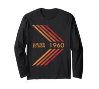 Compleanno per Uomo Donna 1960 Edizione Limitata Freccia Maglia a Manica