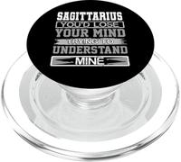 Compleanno perdere la mente per capire il mio Sagittario Compleanno PopSockets PopGrip per MagSafe