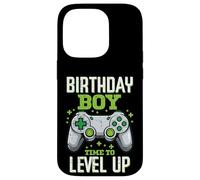 Compleanno Ragazzo Gamer Controller Level Up Party Ragazzi Bambini Giovani Custodia per iPhone 14 Pro