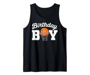 Compleanno Ragazzo Giocatore di Basket Divertente Uomini Canotta