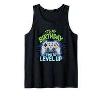 Compleanno Ragazzo Tempo per Salire di Livello Video Gamer Canotta