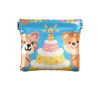 Compleanno s Cartoon Colorato Moda Donna In Pelle Coin Purse Comodo Organizzatore di Gioielli per gli Uomini Donne Viaggio monedero Chico para monedas