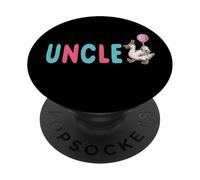 Compleanno Sciocco Zio Paperone Squadra più sciocca Famiglia PopSockets PopGrip Adesivo