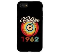 Compleanno Vinile Vintage 1962 Retro Vinile LP Custodia per iPhone SE (2020) / 7/8