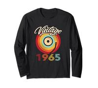 Compleanno Vinile Vintage 1965 Retro Vinile LP Maglia a Manica