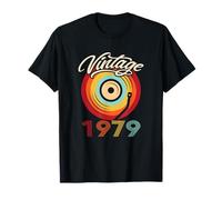 Compleanno Vinile Vintage 1979 Retro Vinile LP Maglietta