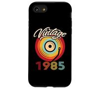 Compleanno Vinile Vintage 1985 Retro Vinile LP Custodia per iPhone SE (2020) / 7/8