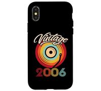 Compleanno Vinile Vintage 2006 Retro Disco LP Custodia per iPhone X/XS