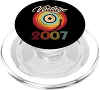 Compleanno Vinile Vintage 2007 Retro Disco LP PopSockets PopGrip per MagSafe