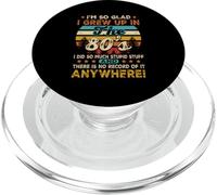 Compleanno vintage anni '80 Sono così felice di essere cresciuto negli anni '80 PopSockets PopGrip per MagSafe
