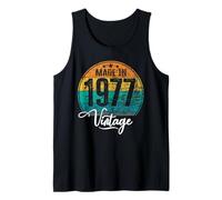 Compleanno Vintage Anno di Nascita 1977 Compleanno Bday Canotta