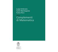 Libri Luigi Ambrosio / Mantegazza Carlo / Fulvio Ricci - Complementi Di Matemati