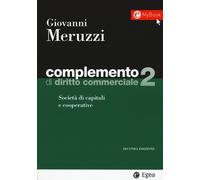COMPLEMENTO DI DIRITTO COMMERCIALE - Meruzzi Giovanni - 2024 - EGEA