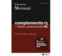 Complemento Di Diritto Commerciale - Giovanni Meruzzi - 2024