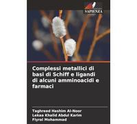 Complessi metallici di basi di Schiff e ligandi di alcuni amminoacidi e farmaci