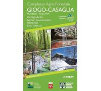 Complesso agro-forestale Giogo-Casaglia. Mugello-Toscana. Cartoguida dei sentieri escursionistici e percorsi tematici 1:15.000. Ultra Trail del Mugello. Nuova ediz.