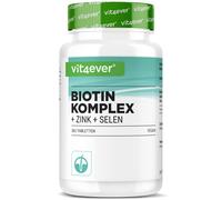 Complesso di biotina selenio zinco per pelle capelli e unghie 365 compresse