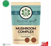 Complesso Di Funghi Lions Mane, Reishi, Shitake, Chaga, Cordyceps Maitake 5500mg
