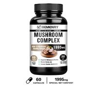 Complesso di funghi - memoria, concentrazione, salute del cervello