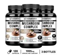 Complesso di funghi - memoria, concentrazione, salute del cervello