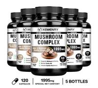 Complesso di funghi - memoria, concentrazione, salute del cervello