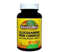 Complesso Di Glucosamina E MSM E Collagene Tipo II 120 Caps