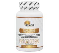 Complesso di magnesio 4 forme: ossido, citrato, lattato, carbonato + B6 - Sowelo