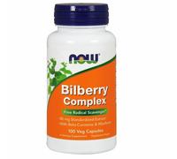 Complesso Di Mirtillo 100 Capsule Vegetali 80 Mg Di Now Foods