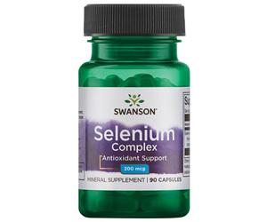 Complesso di selenio Swanson, glicinato di selenio, 200 mcg, 90 capsule