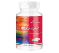 Complesso di vitamina B12 1000 μg - 180 capsule di metil, adenosil e idrossic...