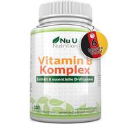 Complesso di vitamine B di Nu U Nutrition ad alto dosaggio 180 St