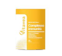 Complesso Immunità Difese Naturali - Integratore con 17 Vitamine e Minerali, Echinacea, Shiitake e Gelatina Reale - Supporto Sistema Immunitario e Riduzione della Stanchezza - 30 Capsule - Vitavea