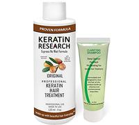 Complesso kit brasiliano, trattamento di cheratina, risultati professionali, leviga istantaneamente i capelli lisci senza crespi con olio di argan, cheratina senza formaldeide a casa, 3-6 mesi