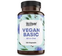 Complesso Multivitaminico Vegano Basic (120 capsule per 60 giorni) con