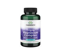 Complesso triplo magnesio Swanson, 400 mg, 100 capsule Integratore alimentare